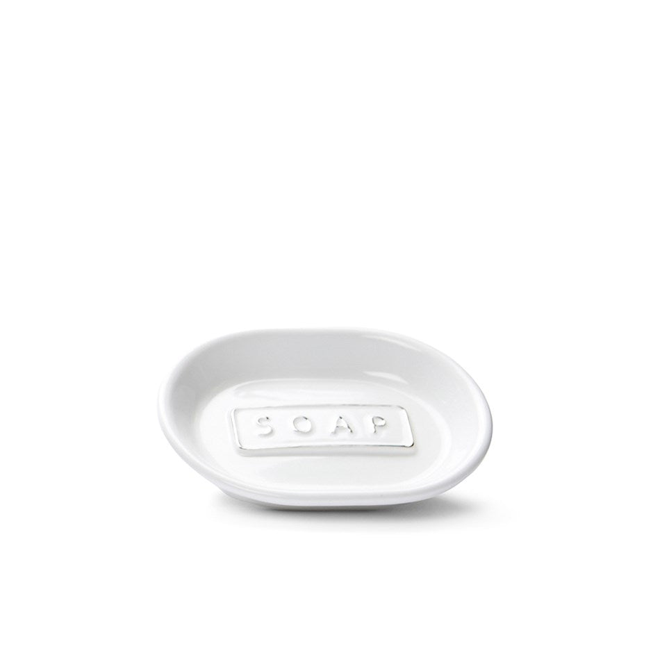 Oxford Soap Dish - White