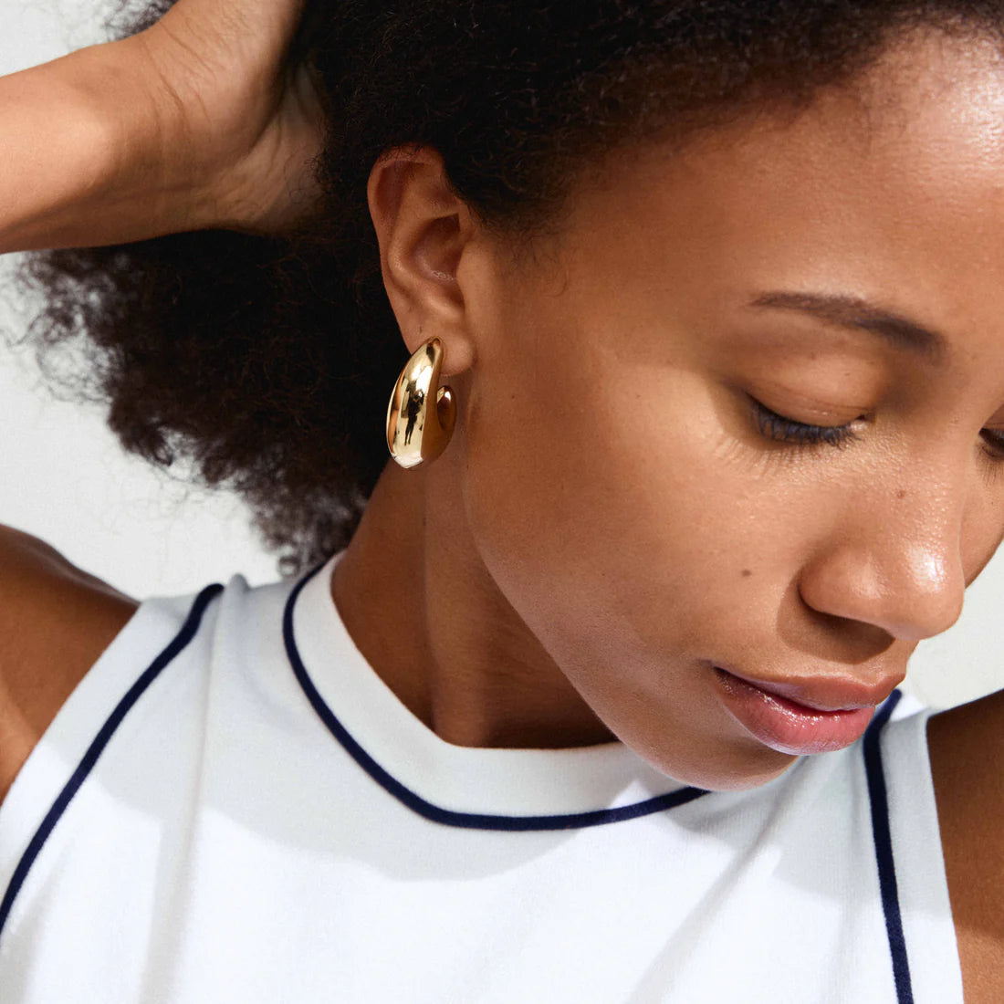 RORY Boucles d'oreilles - Plaqué Or
