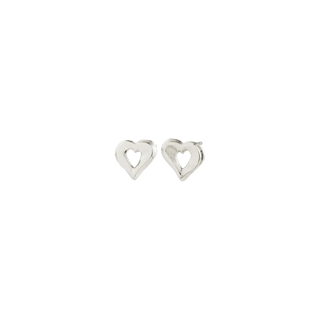IRIS Heart earrings