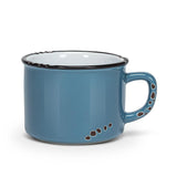 Tasse à cappuccino Enamel - Denim
