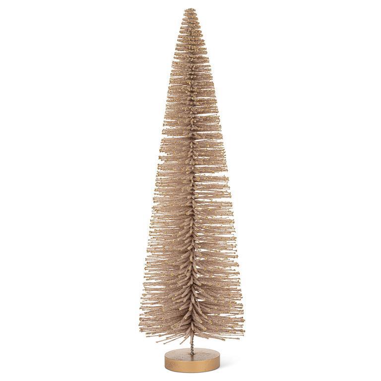 Sapin taupe pailleté - moyen