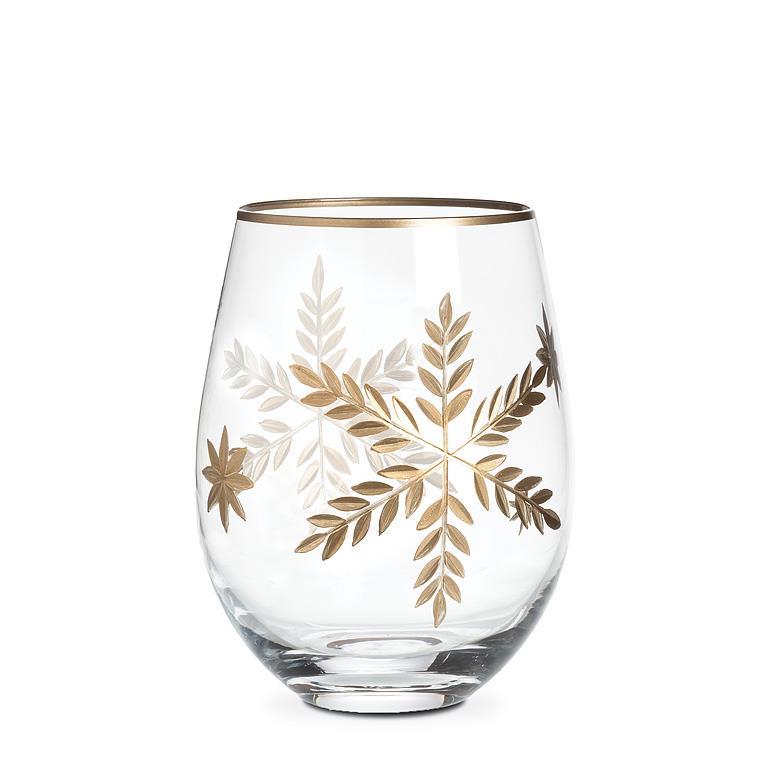 Verre à vin sans pied - Flocon