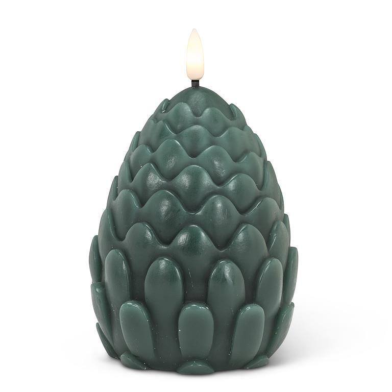 Bougie en Pomme de Pin - Grande LED