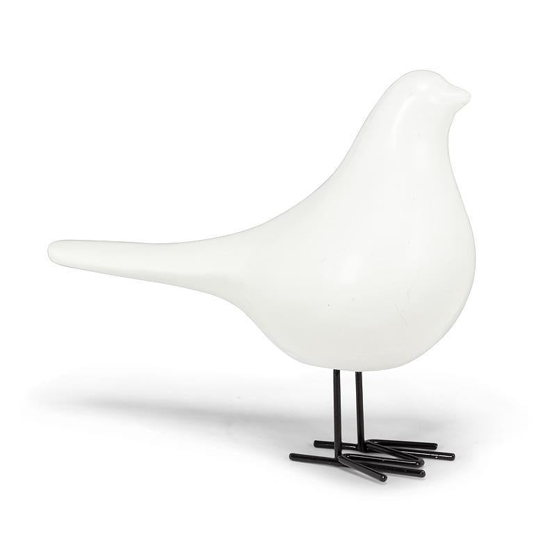 Modern bird with wire legs