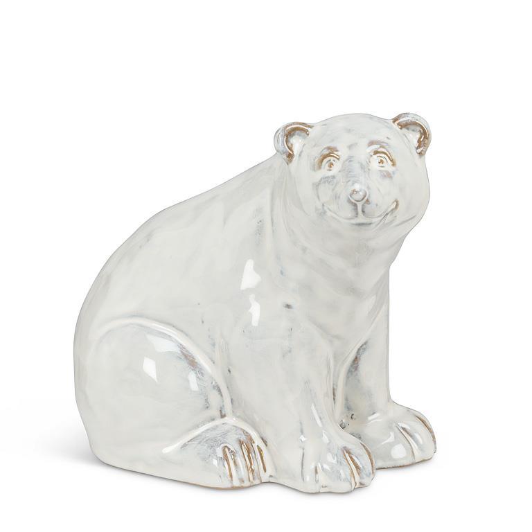 Ours polaire assis