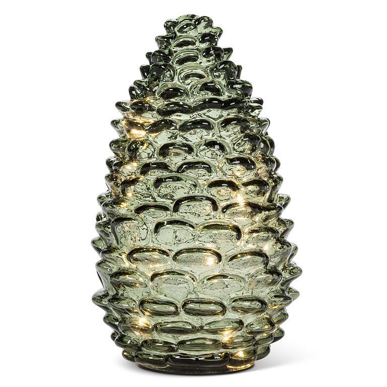 Grande lampe en pomme de pin - Vert