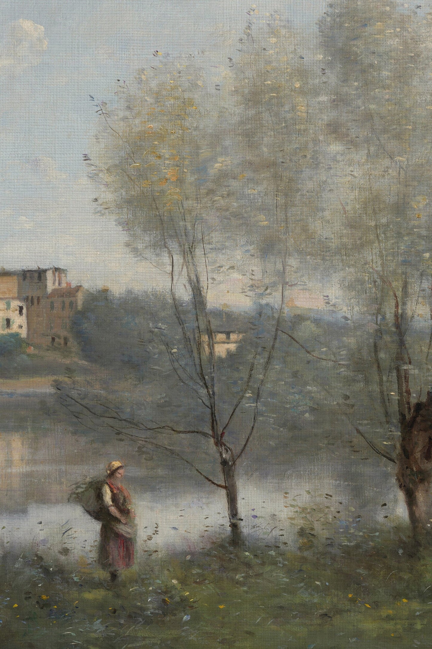 DOUCEUR DU RIVAGE, CADRE VINTAGE ARGENT