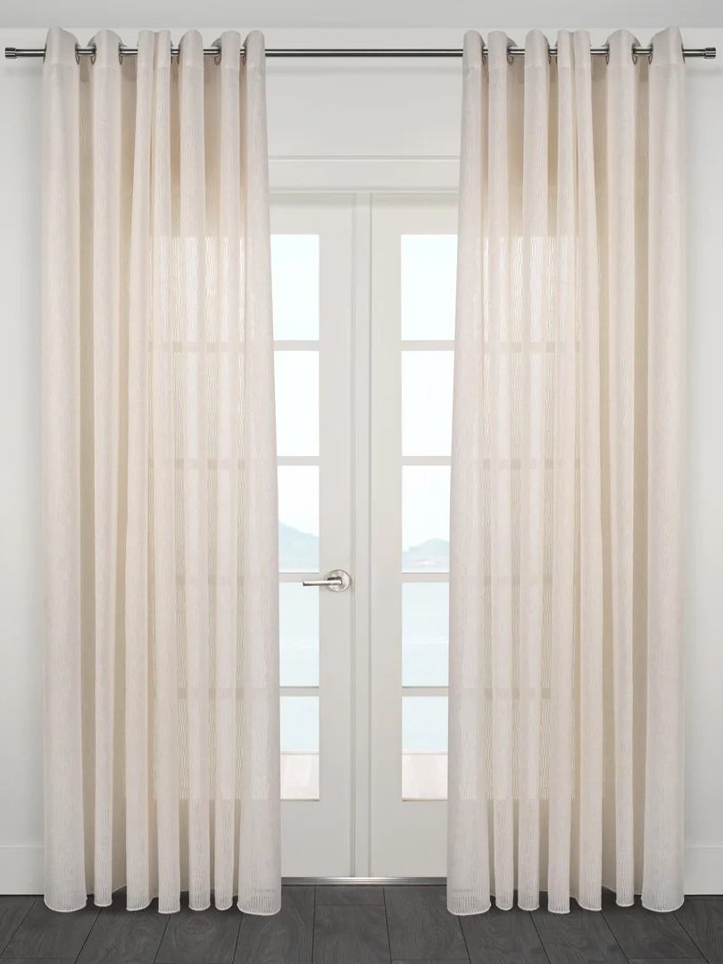 Taranto Curtain - Linen
