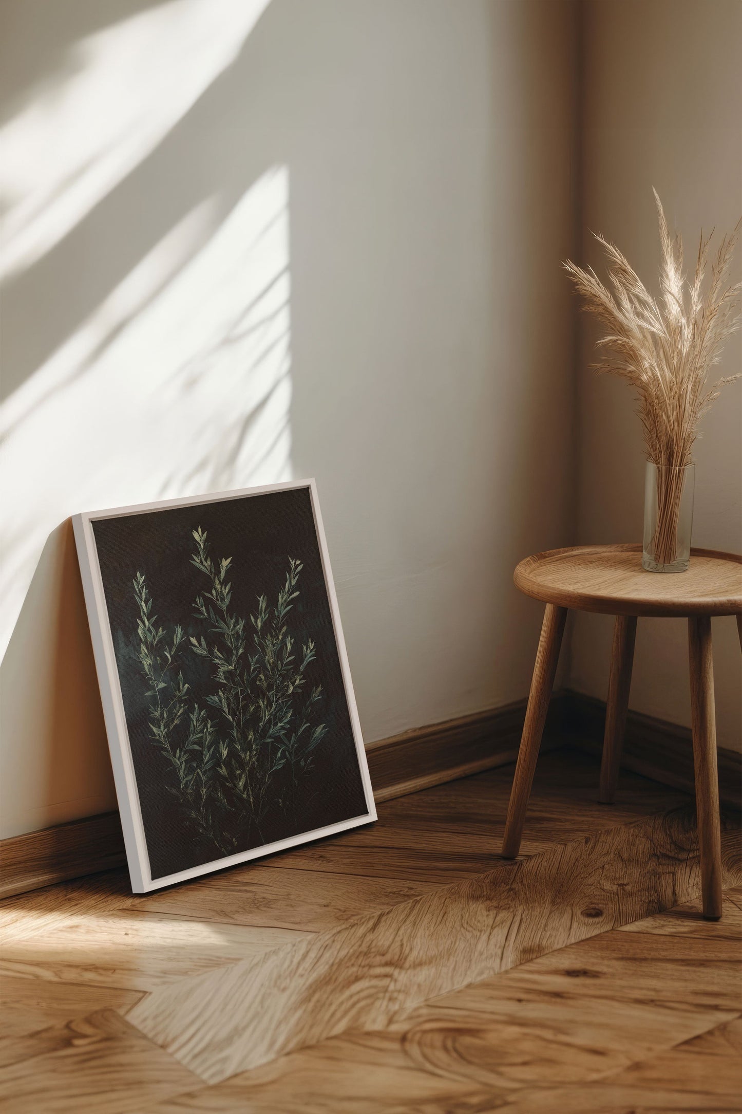 SOUS-BOIS, Oeuvre sur toile étirée