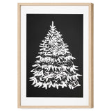 Tableau Imprimé - Sapin Enneigé