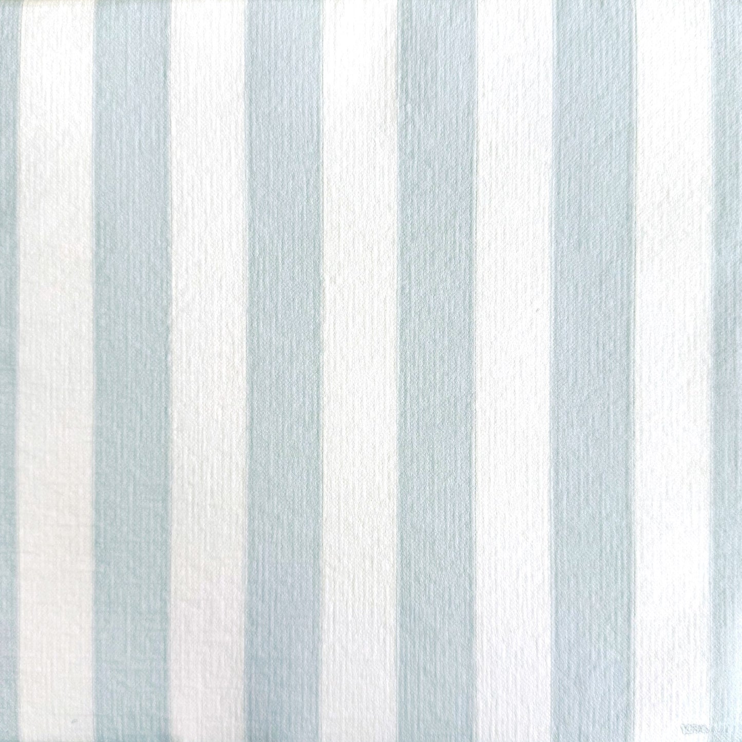 Serviette de table Paviot - Rayure Bleu Gris