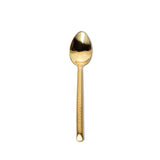 Small spoon with hammered handle