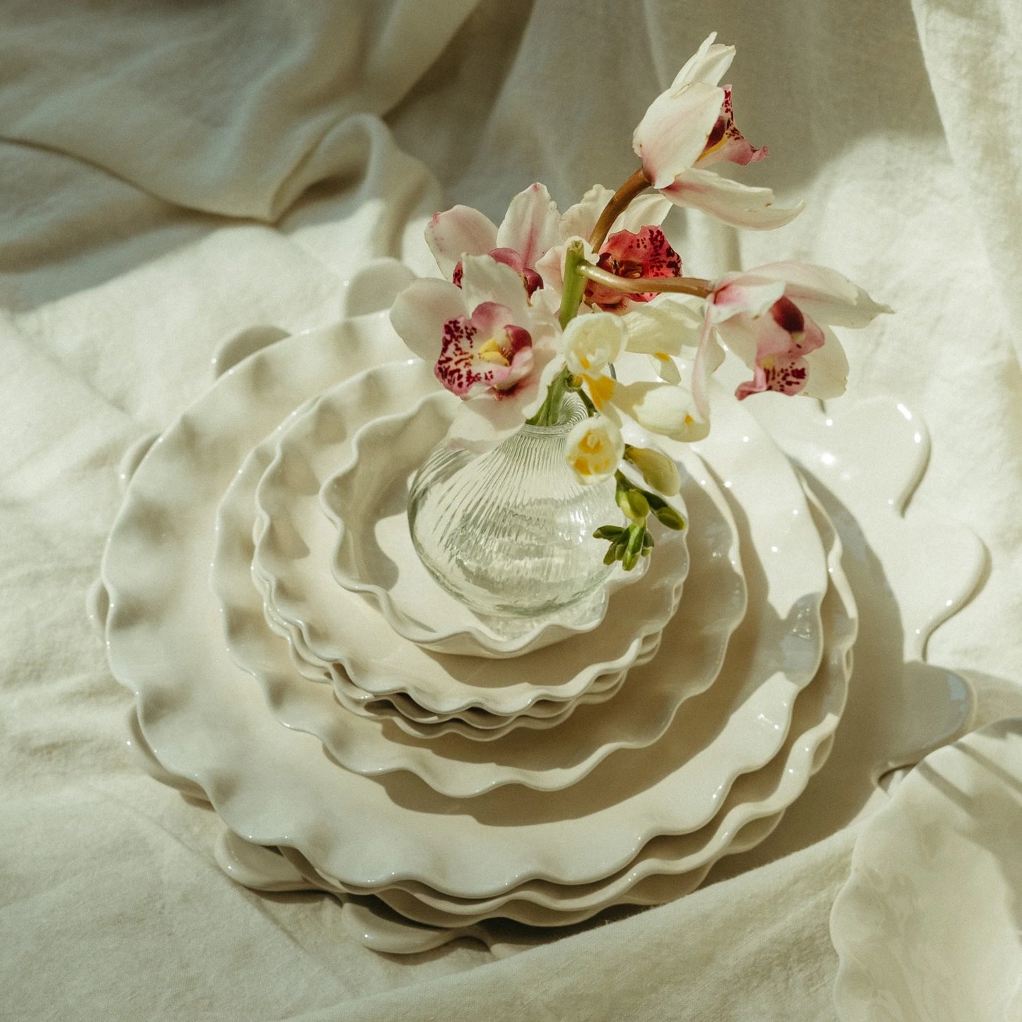 Assiette à dessert - Calypso