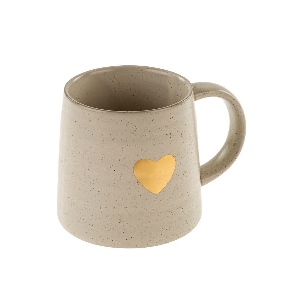 Tasse à Coeur Doré
