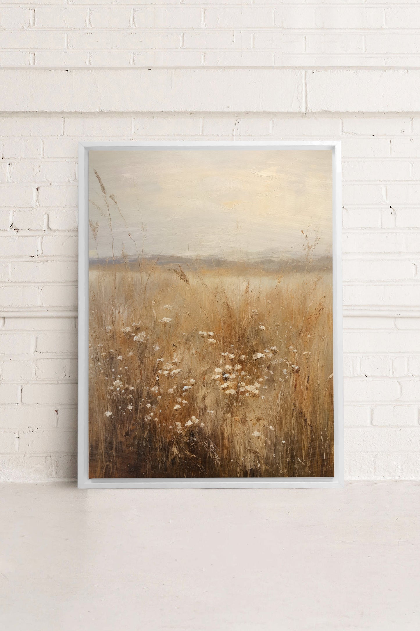 FIELDSCAPE, Oeuvre sur toile étiré