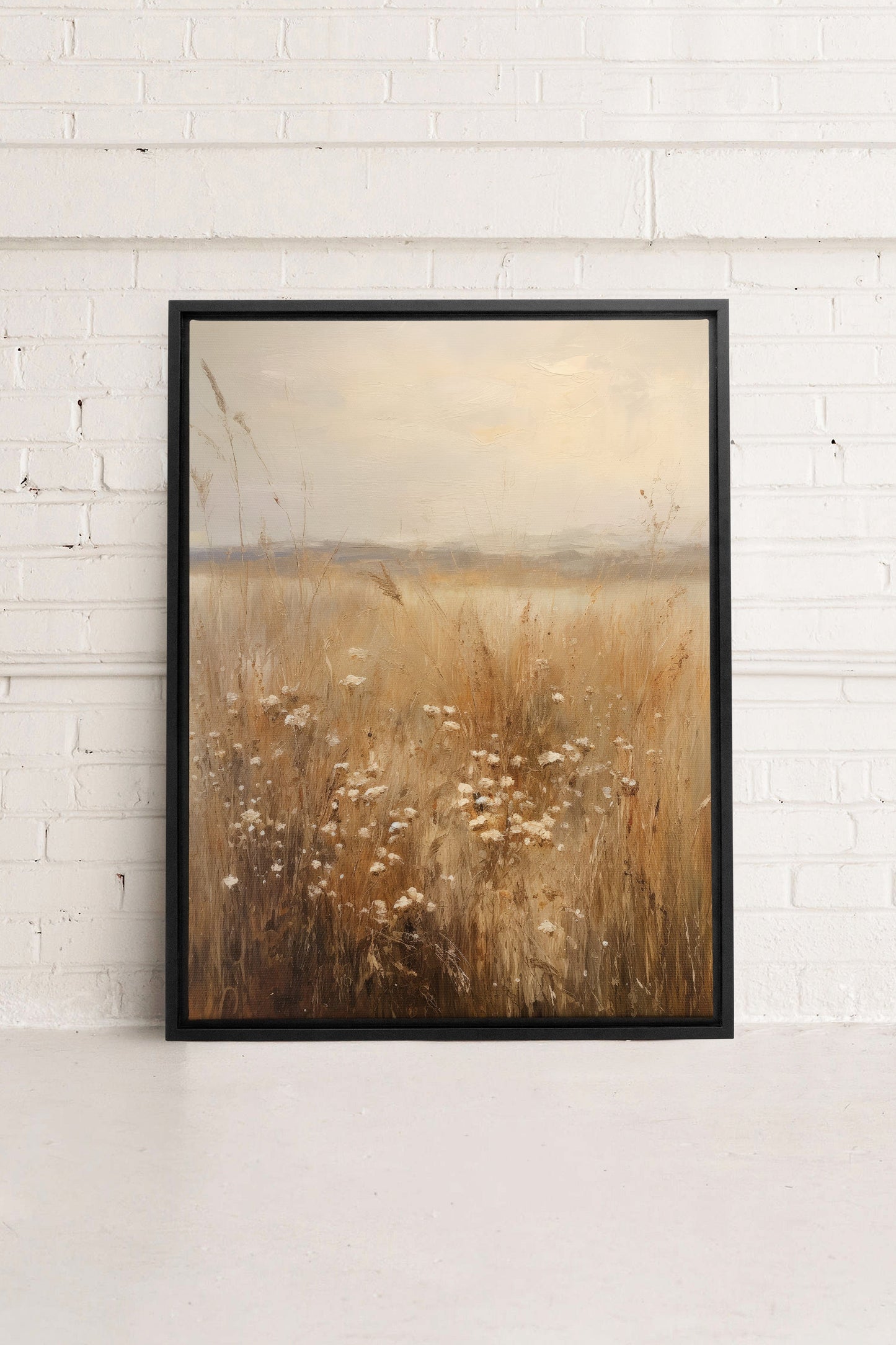 FIELDSCAPE, Oeuvre sur toile étiré