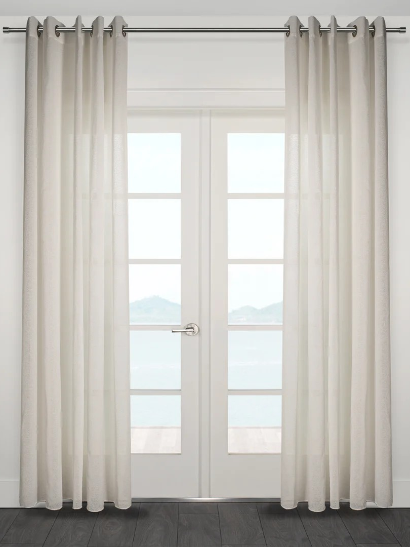 Ortona Curtain - White