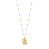 AQUARIUS Collier Zodiaque - Plaqué Or
