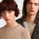 CAPRICORN Zodiac Necklace - Gold Plated
