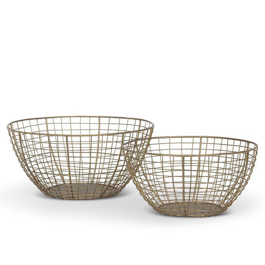 Panier à fruits en maille de métal