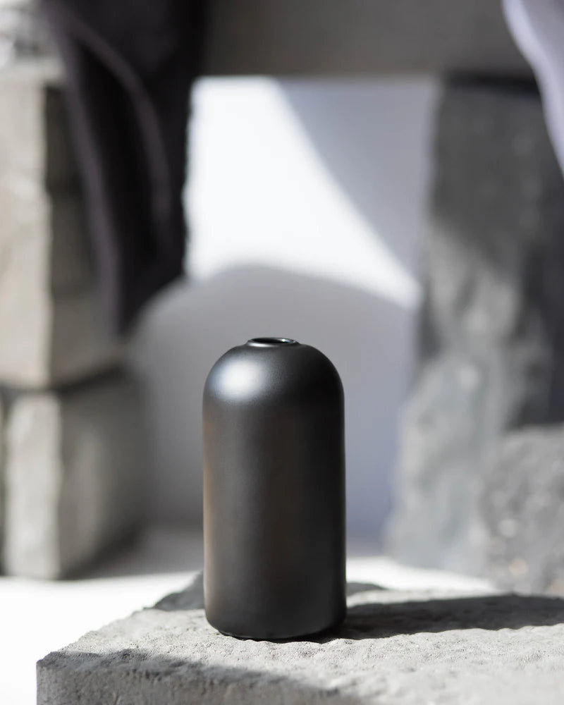 Wylie Vase - Noir