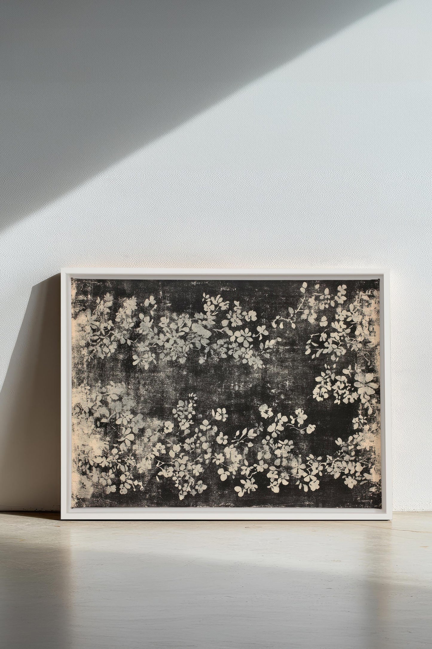 MYSTERIOUS GARDEN, Oeuvre sur toile étirée