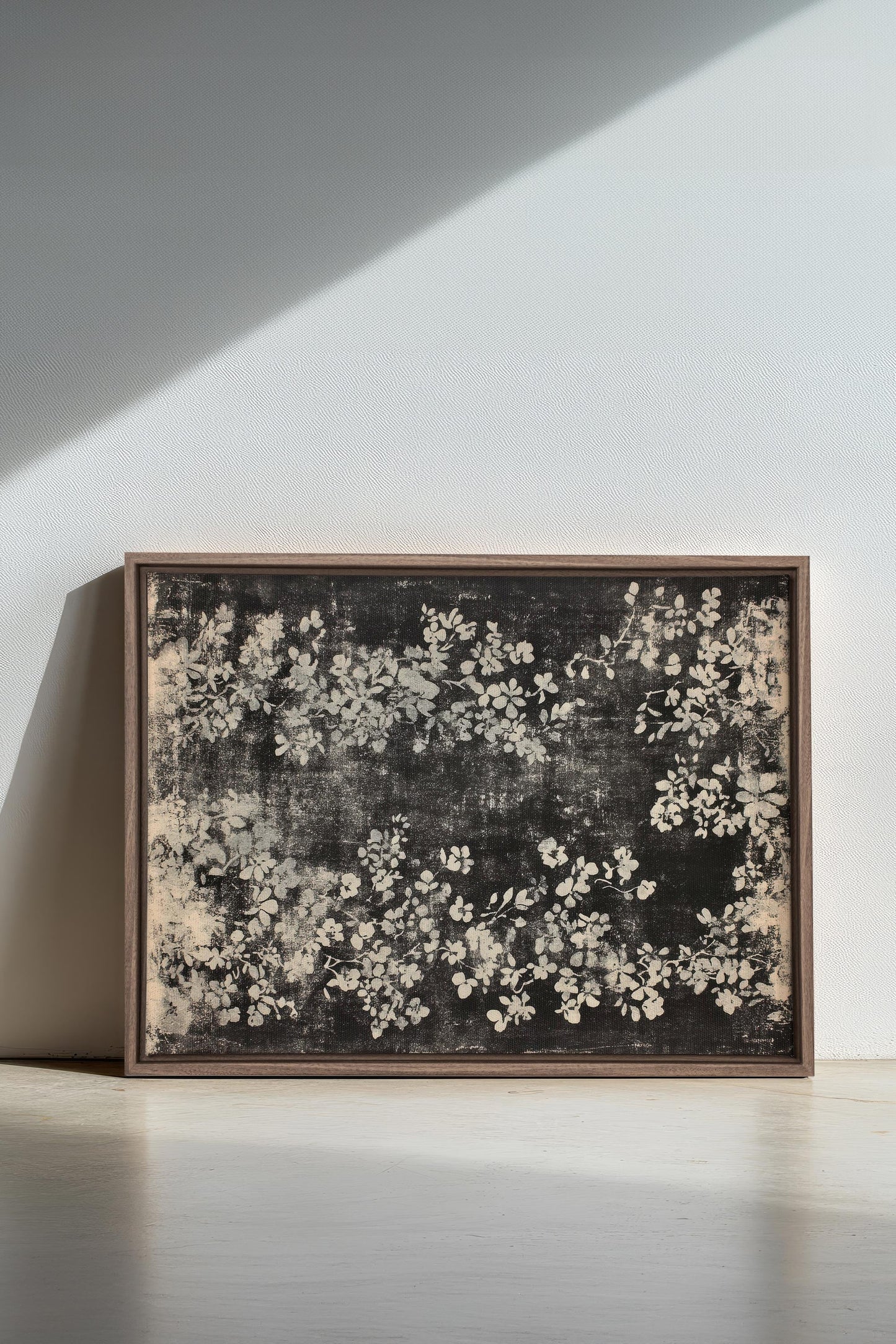 MYSTERIOUS GARDEN, Oeuvre sur toile étirée