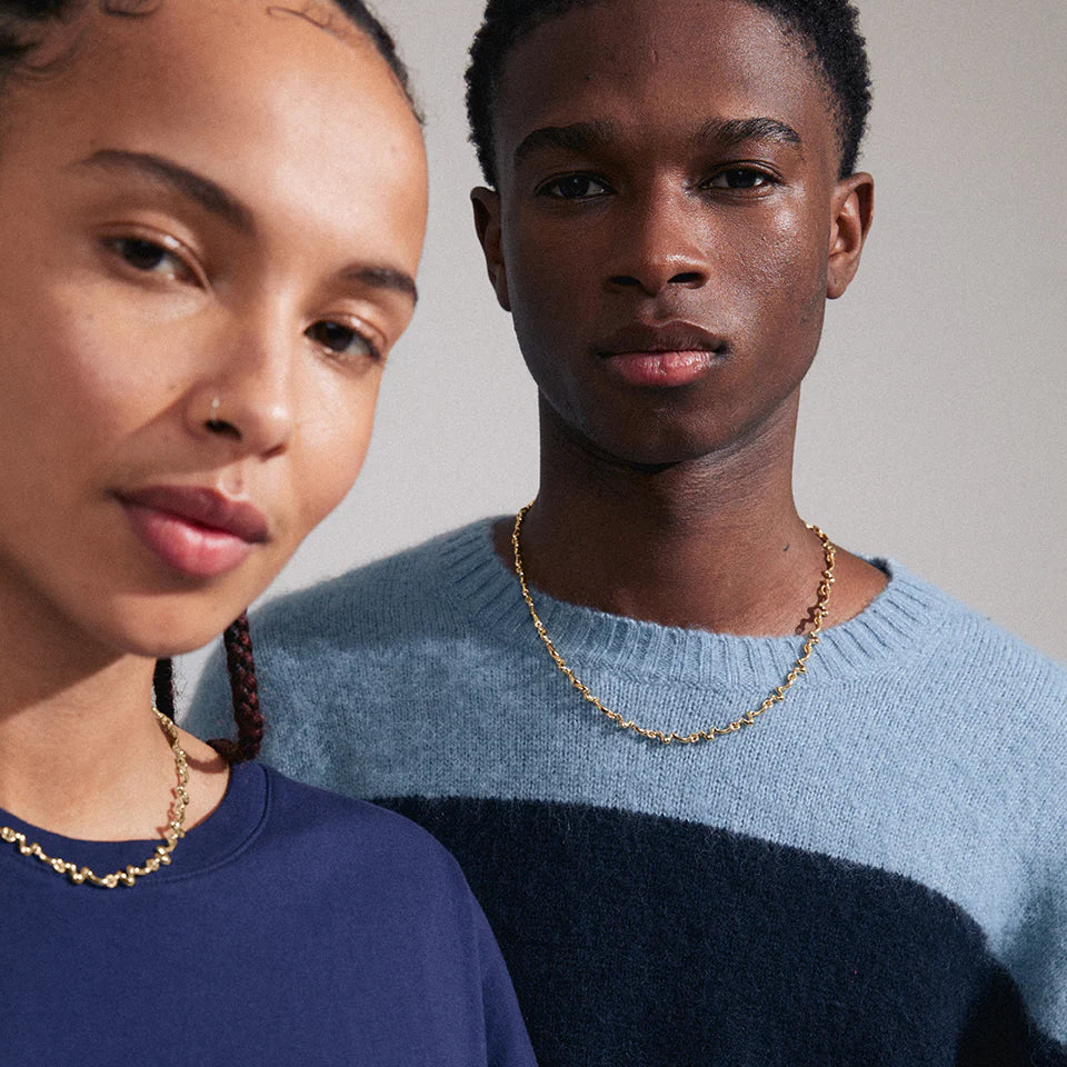 AICA Solid Hoop Earrings - Silver Plated