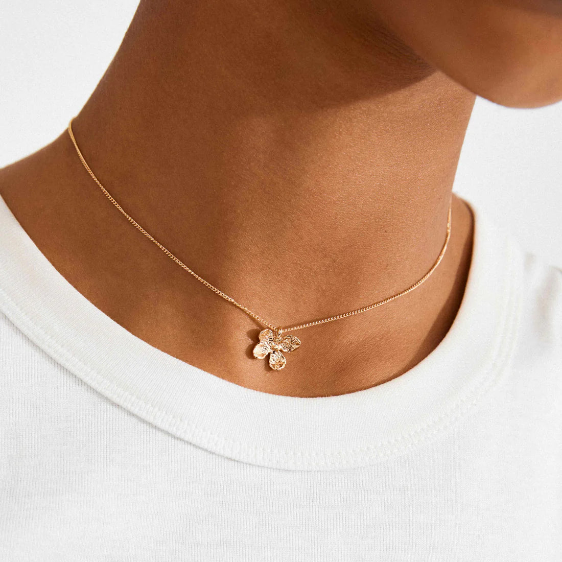 AJANI Collier pendentif fleur