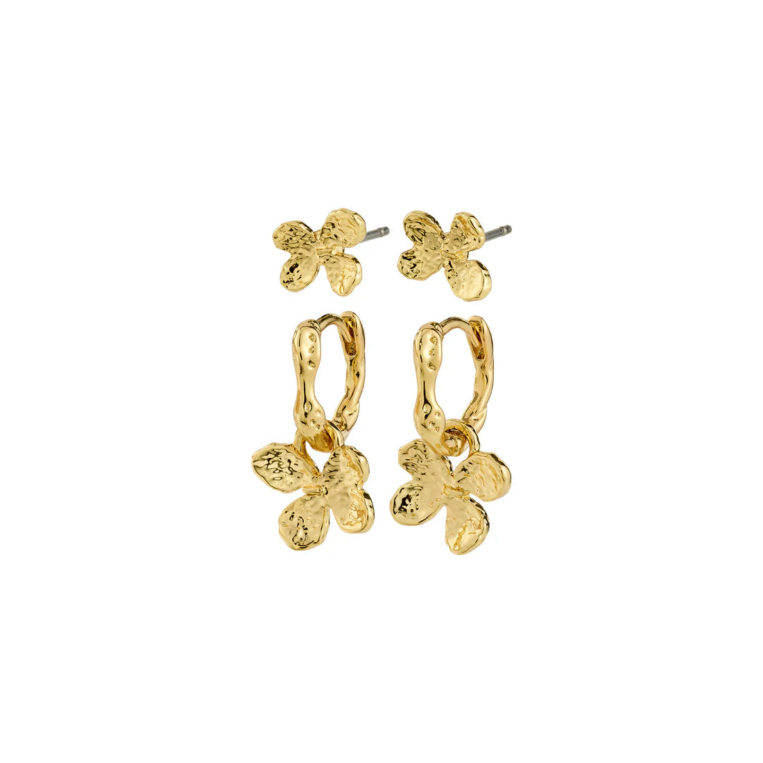 AJANI 2-in-1 Flower Earrings