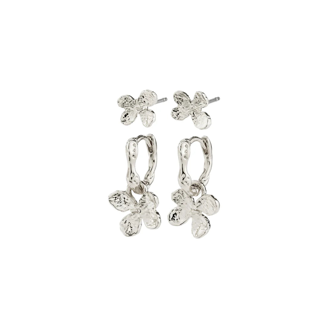 AJANI 2-in-1 Flower Earrings