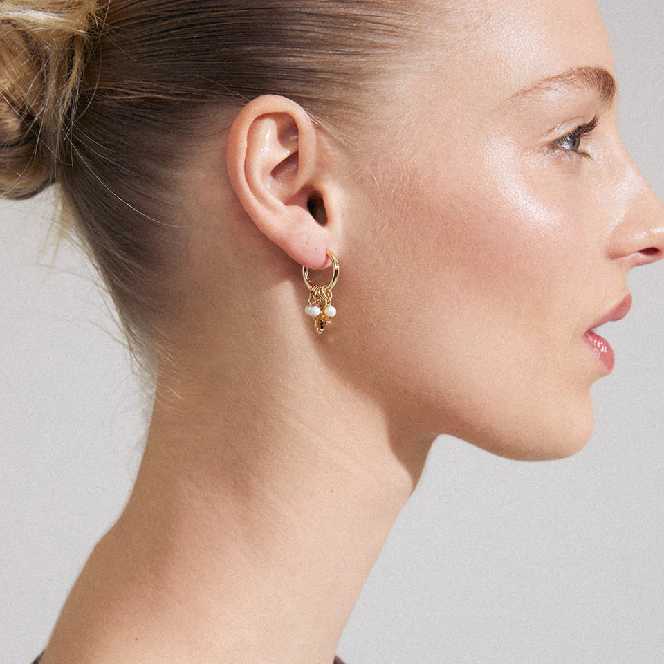 PRUDENCE Boucles d'oreilles- Plaqué Or