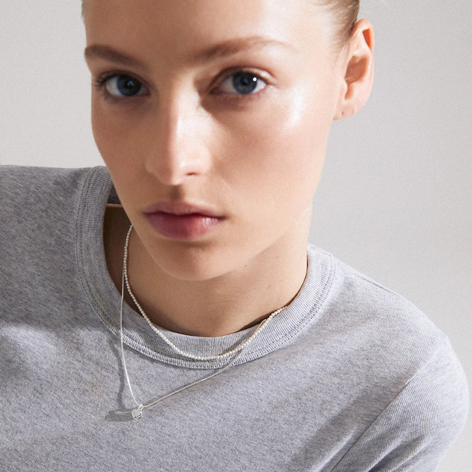 ARLET 2 in 1 Necklaces - Silver Plated