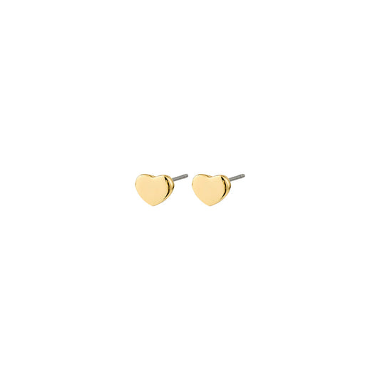 ARIN Flat Heart Earrings