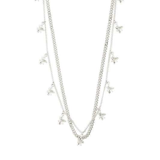 RIKO Recycled 2 in 1 Necklaces - Silver Plated