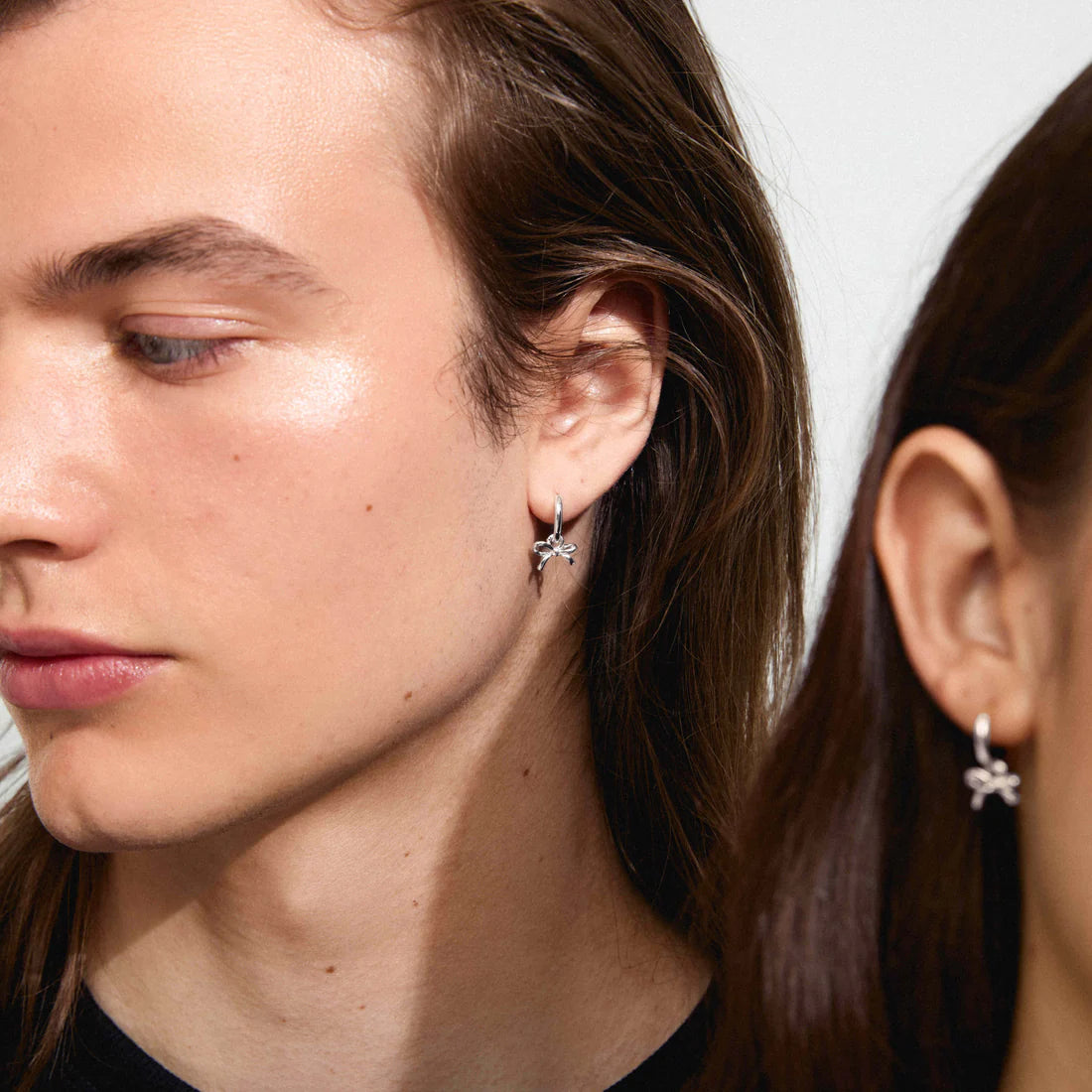 LYSANDRA Boucle Earrings - Silver Plated 