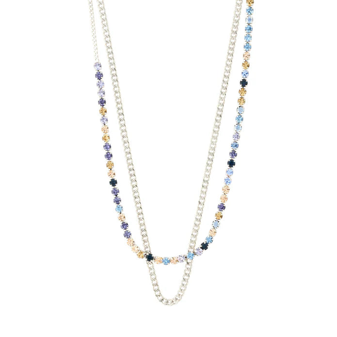 REIGN 2 in 1 Necklace - Silver Plated