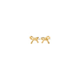 LYSANDRA Boucles d'Oreilles Mini Boucle - Plaqué Or