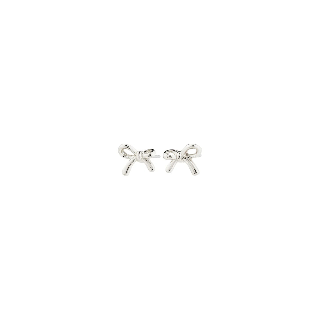 LYSANDRA Mini Loop Earrings - Silver Plated 