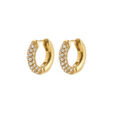 TATUM Boucles d'oreilles petits anneaux cristaux