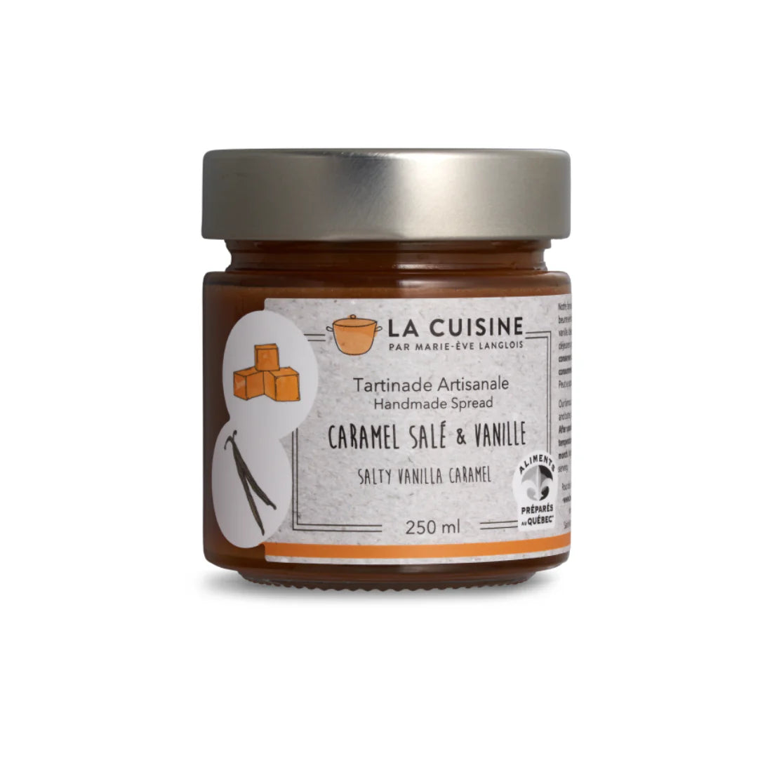 Tartinade - Caramel Salé & Vanille Fraîche