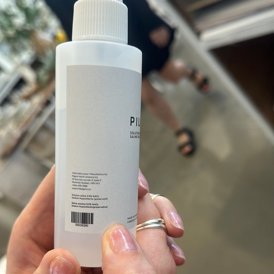 Pilgrim saline water