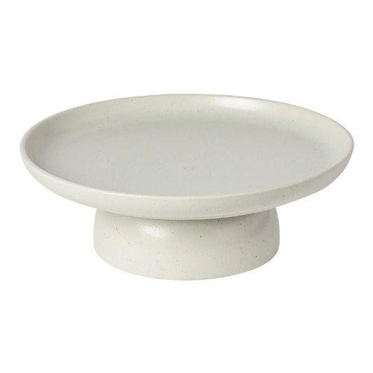 Assiette sur pied - Vert de gris
