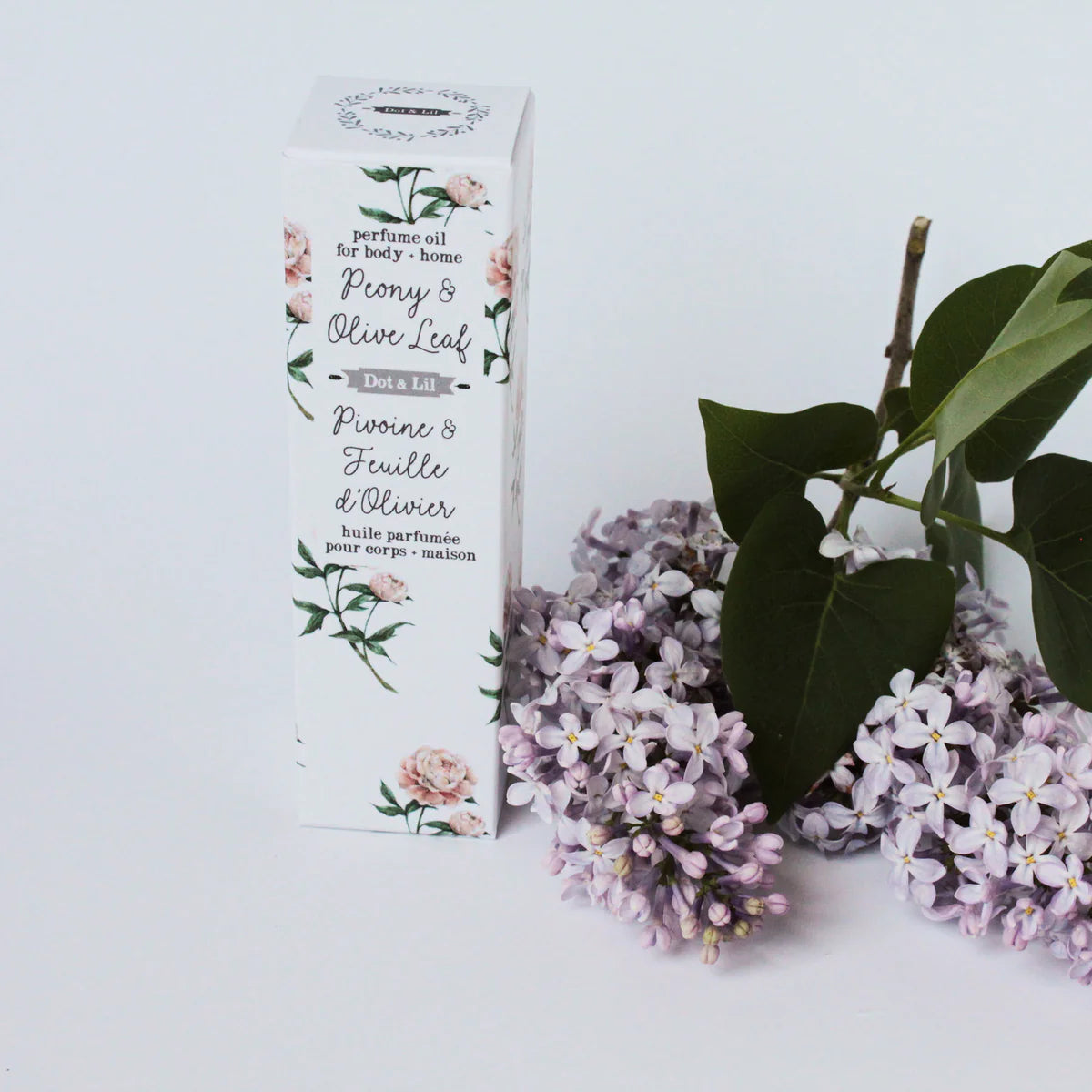 Peony and olive blossom perfume oil