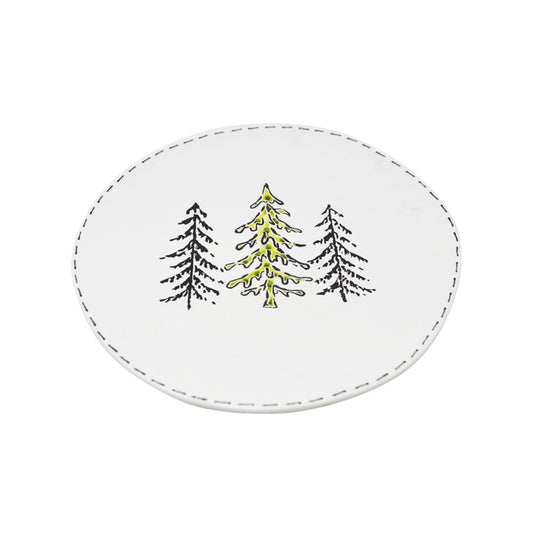 Three Fir Trees Plate