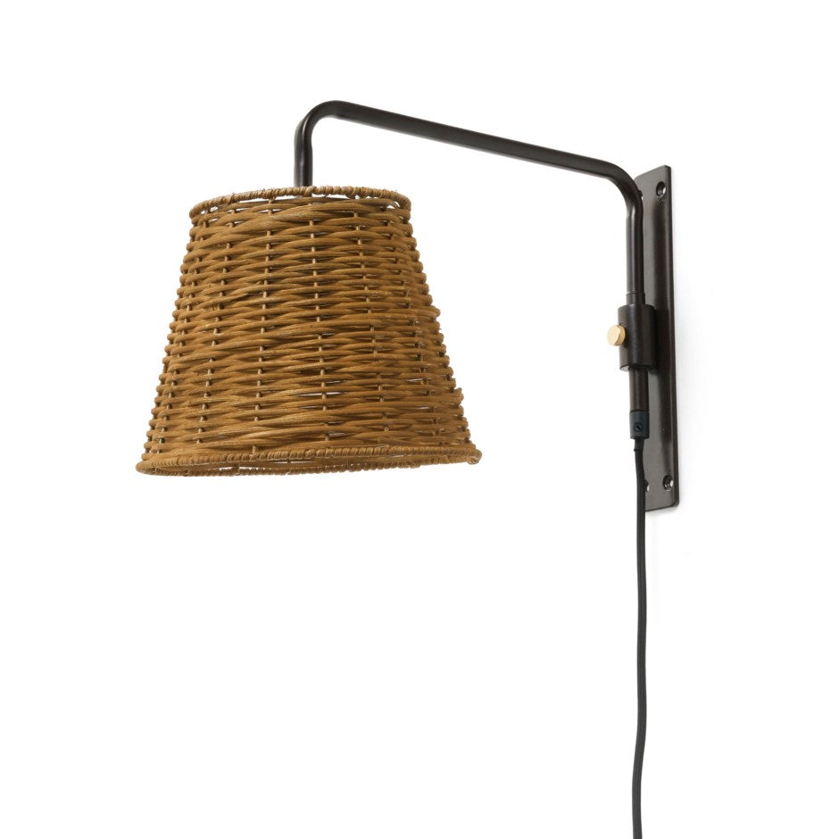 Rattan Wall Lamp