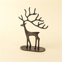 Statue de renne en bronze