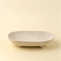 Pedestal Paper Mache Tray - small