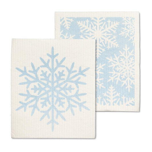 Swedish Linens - Sparkling Snowflakes