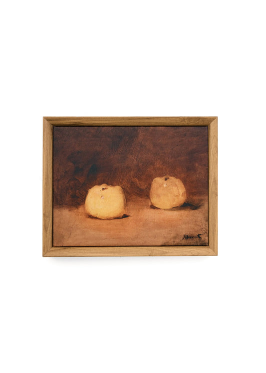 Canvas fruits jaunes